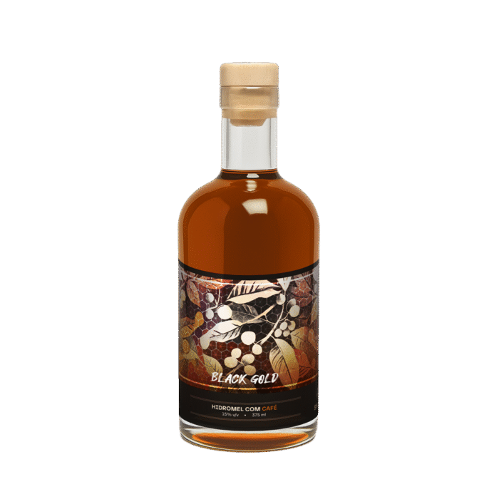 Black Gold - Hidromel com Café, Envelhecido em Barris de Bourbon - Imagem 1